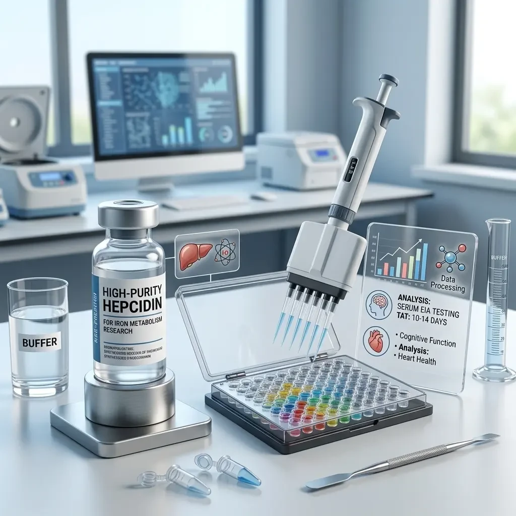 High-Purity Hepcidin for Iron Metabolism Research | Serum EIA Testing | 10-14 Day TAT