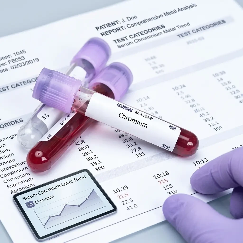 Chromium Testing in Whole Blood via Atomic Absorption – Durable, Corrosion-Resistant Metal Analysis with 21-Day TAT