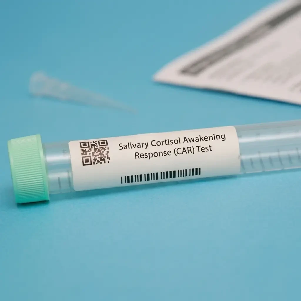 CAR (Cortisol Awakening Response) Saliva Test – Non-Invasive Adrenal Health & Stress Assessment with Radioimmunoassay Precision