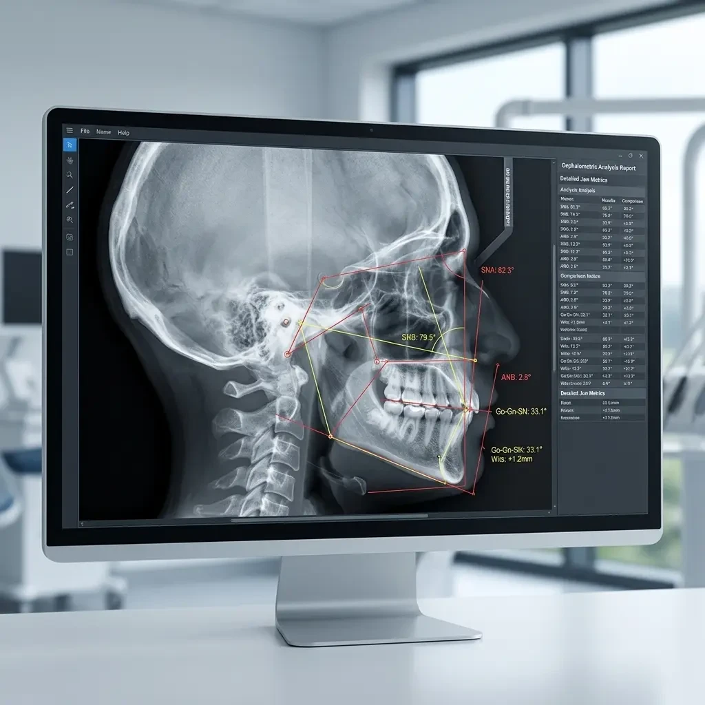 Precise Cephalometric X-Ray Detailed Head & Jaw Analysis (CEPH)