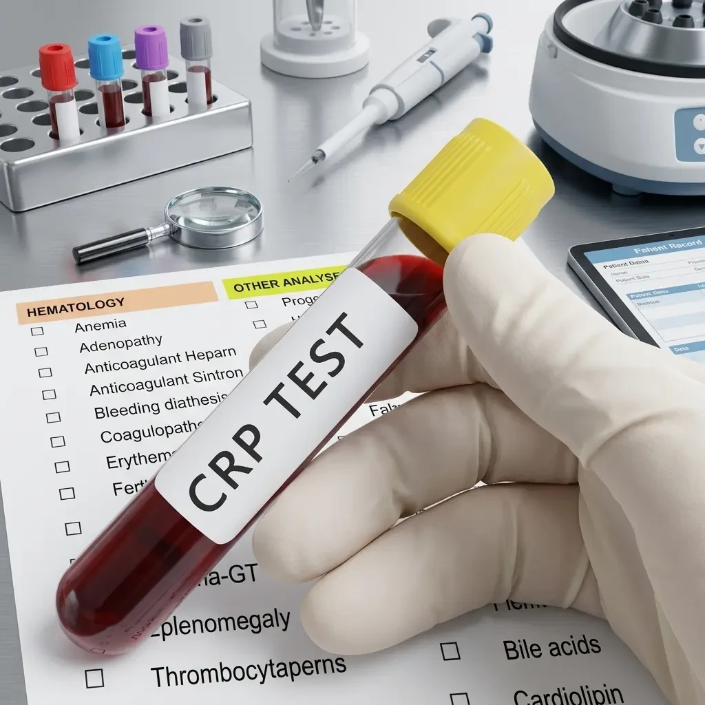 Quantitative C-Reactive Protein (CRP) Test – Accurate Inflammation Marker Analysis via Serum Spectrophotometry