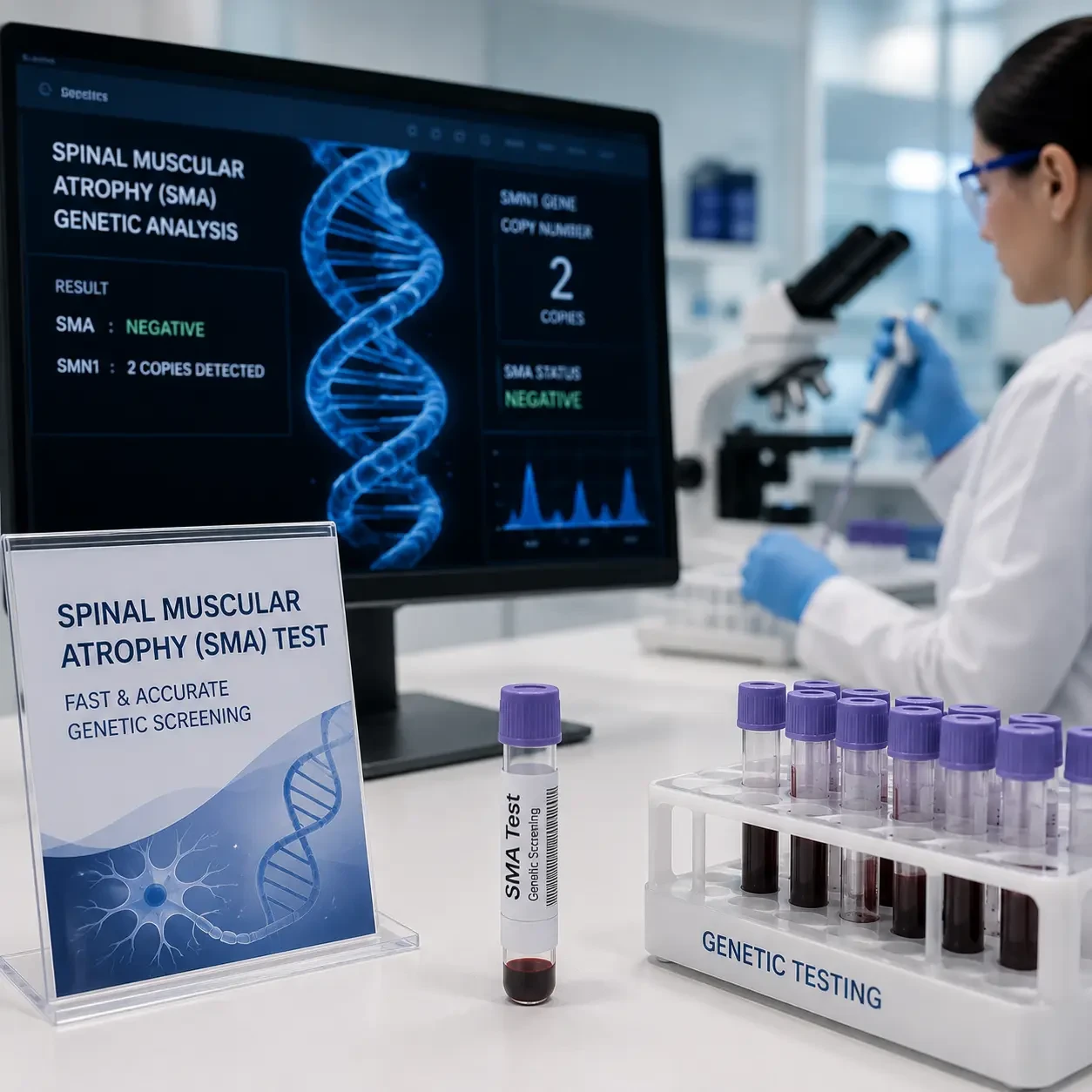 SPINAL MUSCULAR ATROPHY (SMA) Test – Fast & Accurate Genetic Screening