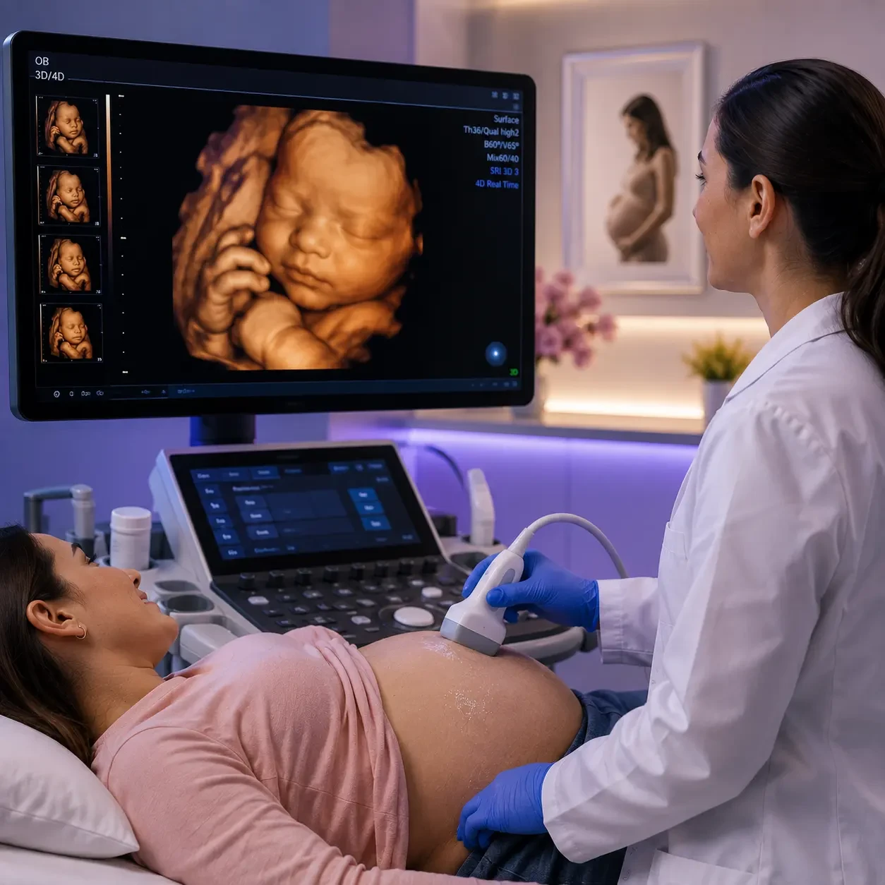 3D/4D Pregnancy Ultrasound Scan – See Your Baby in Stunning Detail