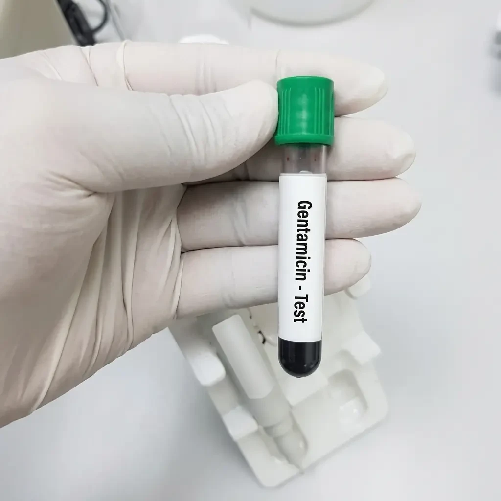 Gentamicin Serum Test - Rapid Immunoturbidometry Analysis for Bacterial Infection Management | Broad-Spectrum Antibiotic Efficacy with 10-Day TAT