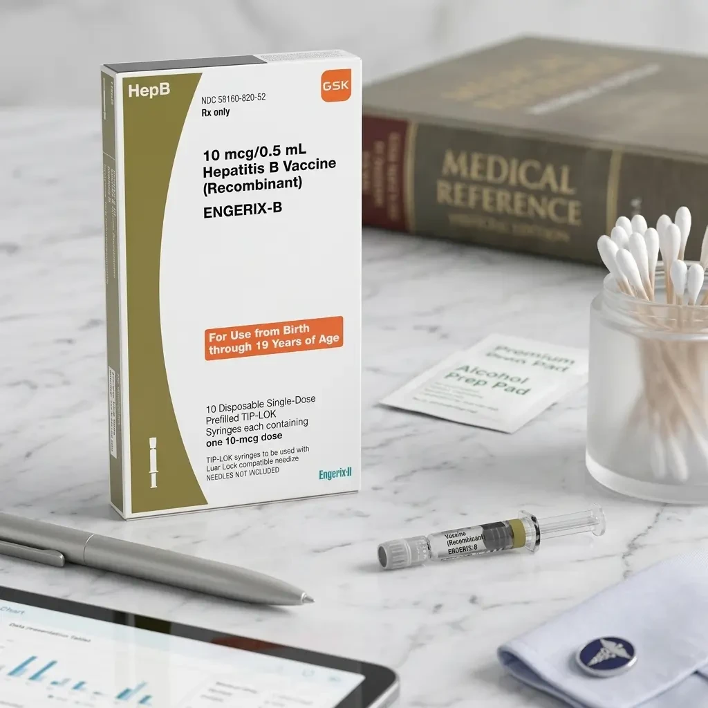 ENGERIX-B 10MCG/0.5ML PFS 10 PER BOX