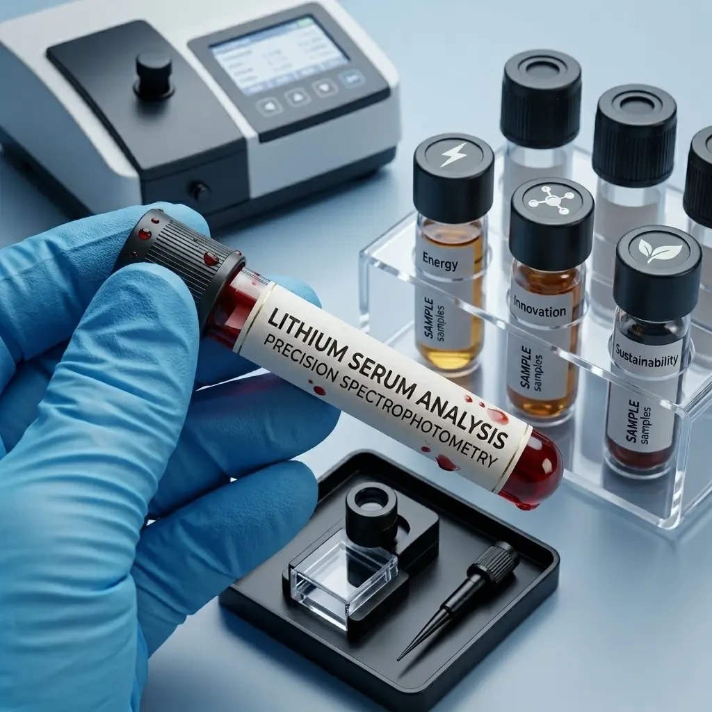 Lithium Serum Analysis: High-Precision Spectrophotometry for Energy, Innovation, and Sustainability – 10-Day TAT