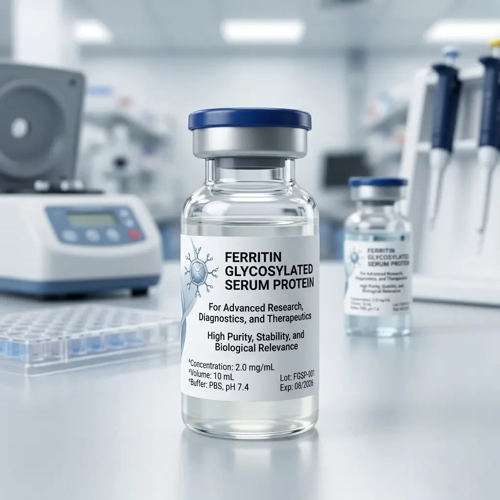 Ferritin Glycosylated Serum Protein for Advanced Research, Diagnostics, and Therapeutics – High Purity, Stability, and Biological Relevance