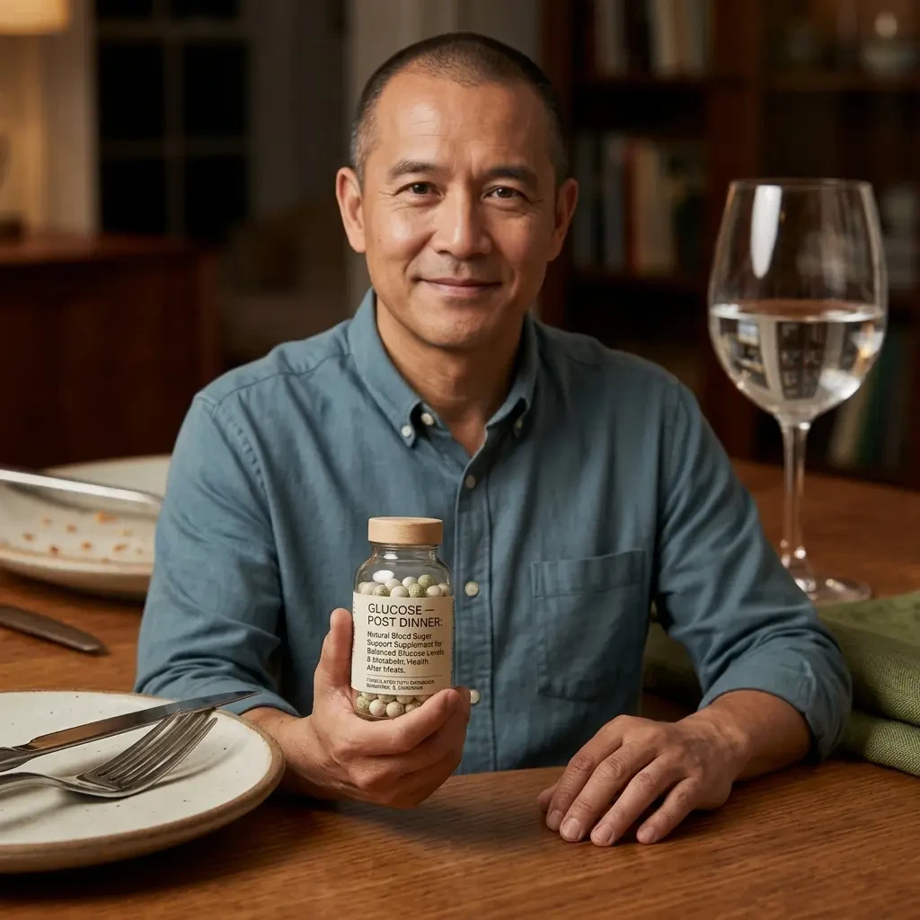 Glucose – Post Dinner: Natural Blood Sugar Support Supplement for Balanced Glucose Levels & Metabolic Health After Meals