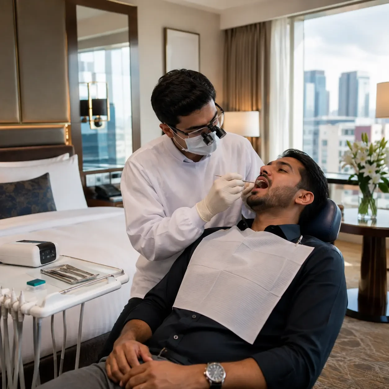 Dentist At Hotel