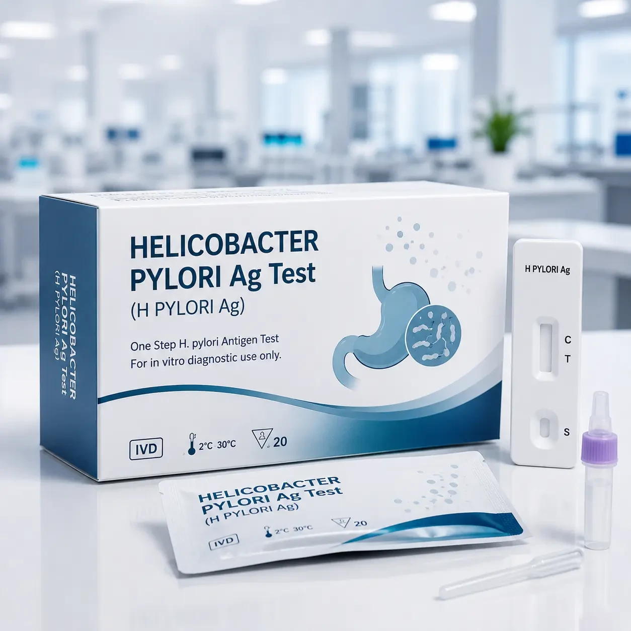 HELICOBACTER PYLORI Ag Test (H PYLORI Ag)