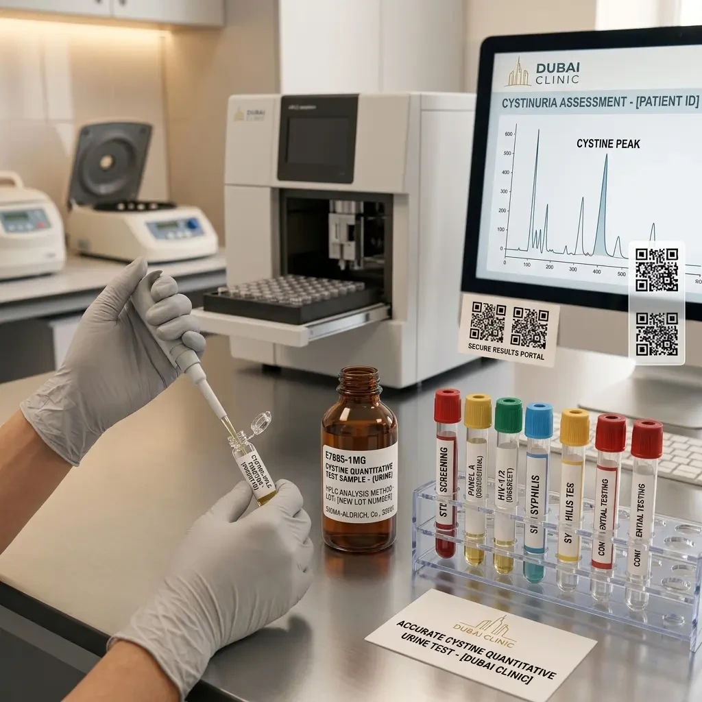 Accurate Cystine Quantitative Urine Test – HPLC Method for Cystinuria & Kidney Stone Risk Assessment