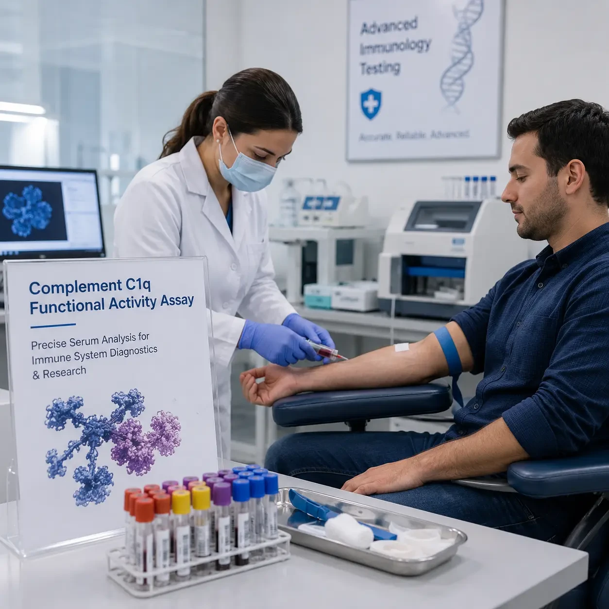 Complement C1q Functional Activity Assay – Precise Serum Analysis for Immune System Diagnostics & Research