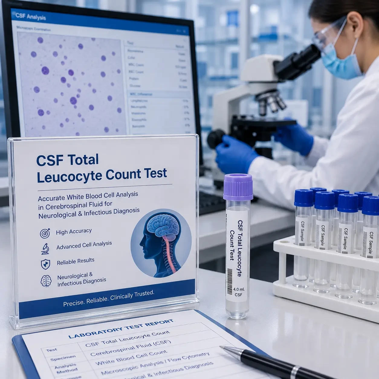 CSF Total Leucocyte Count Test – Accurate White Blood Cell Analysis in Cerebrospinal Fluid for Neurological & Infectious Diagnosis